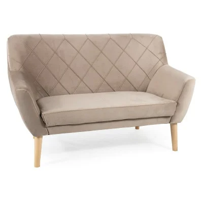 Sofa KIER 2 VELVET beige